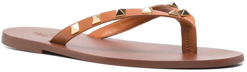 Valentino Garavani Sandals Brown Beige