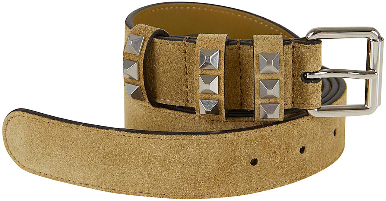 VALENTINO GARAVANI BUCKLE BELT H. 30 Maroon