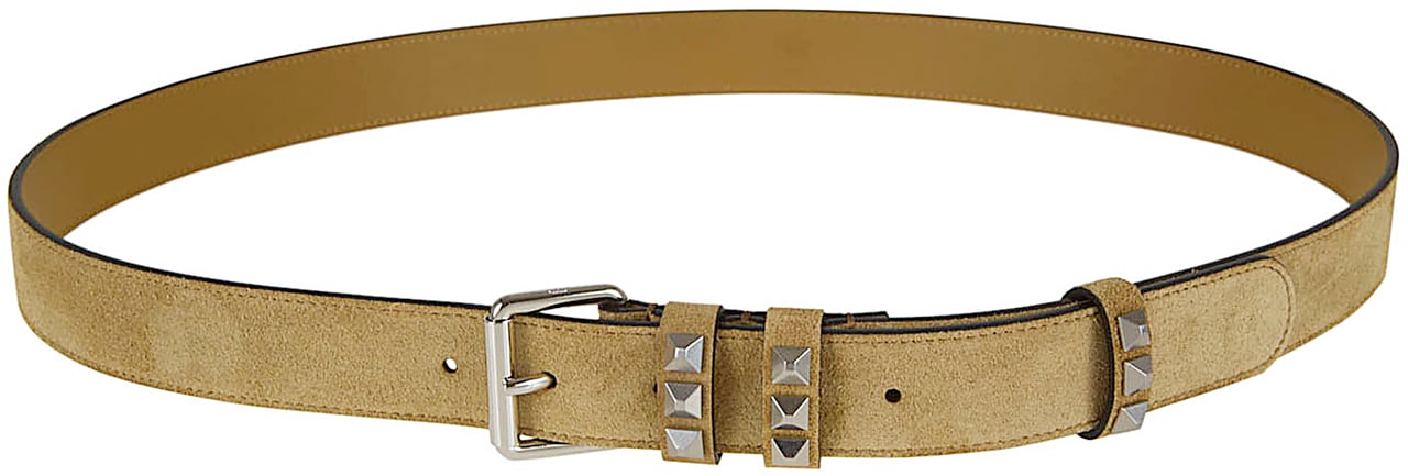 VALENTINO GARAVANI BUCKLE BELT H. 30 Maroon