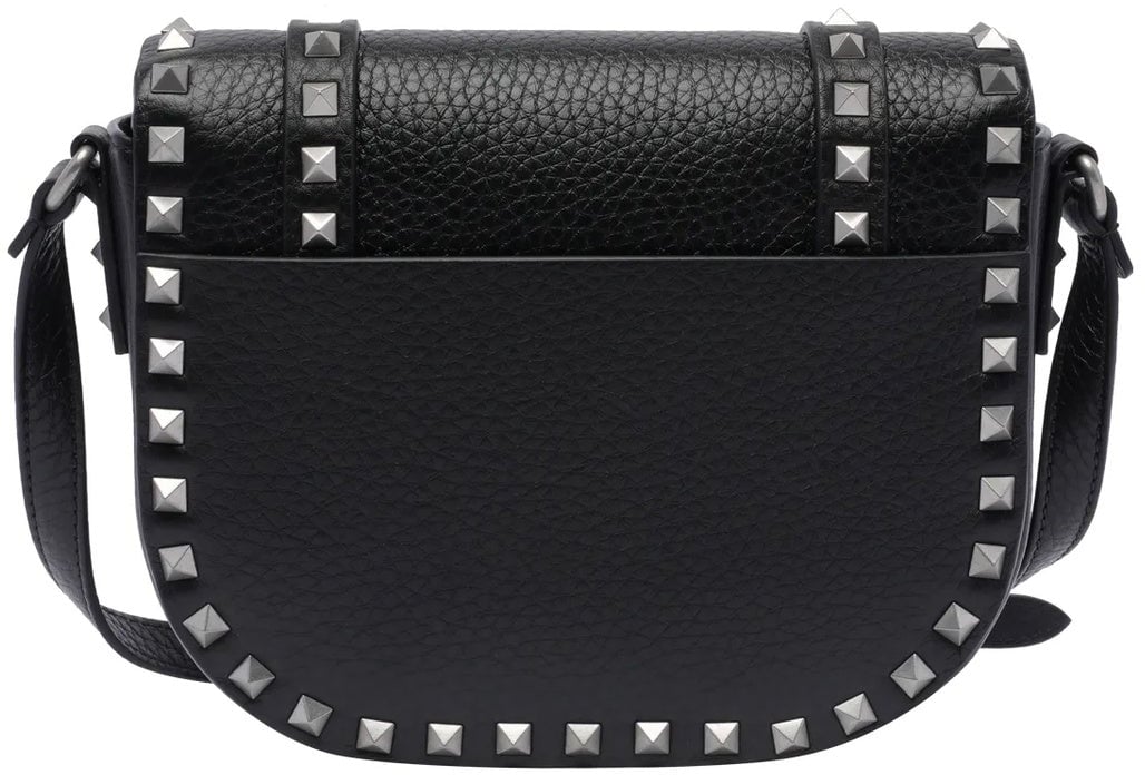 Valentino Valentino Garavani Small Rockstud Crossbody Bag Zwart