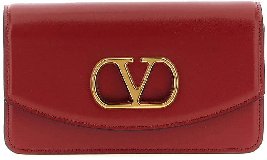 Valentino Valentino Garavani 'Vain' clutch bag Rood