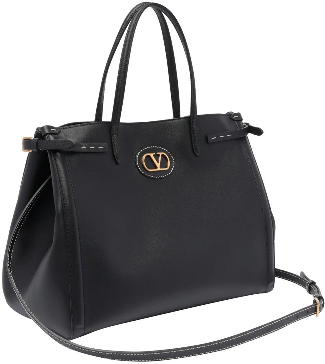 Valentino Valentino Garavani Medium Antibes Tote Bag Zwart