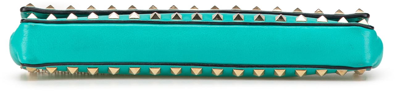 Valentino Nappa Rockstud Bangle Clutch Blauw