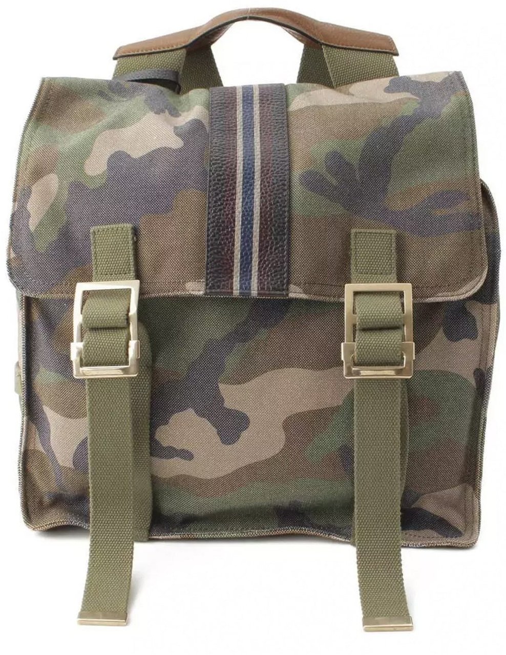 Valentino Valentino Military Canvas Backpack Groen
