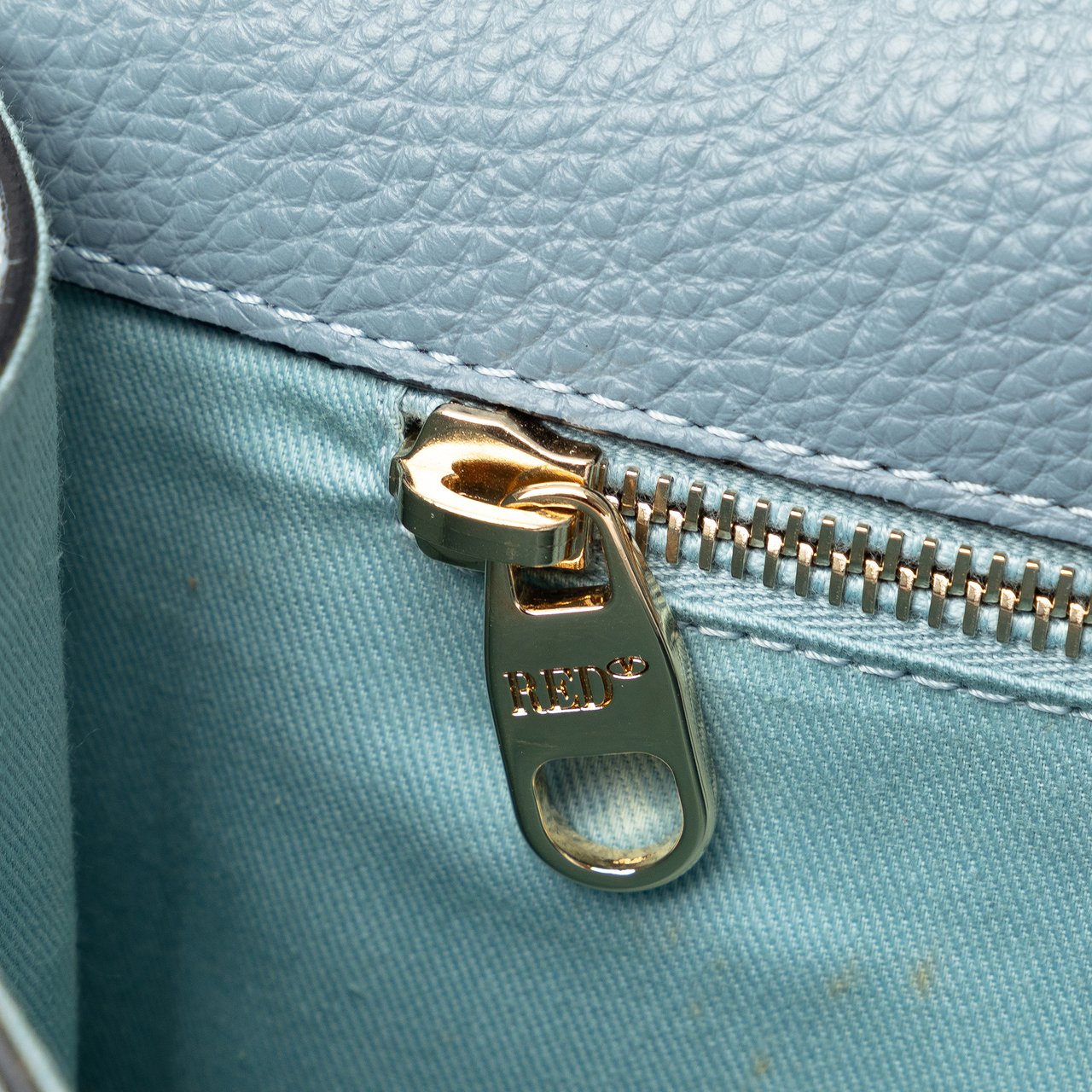 Valentino Leather Star Studded Crossbody Blauw
