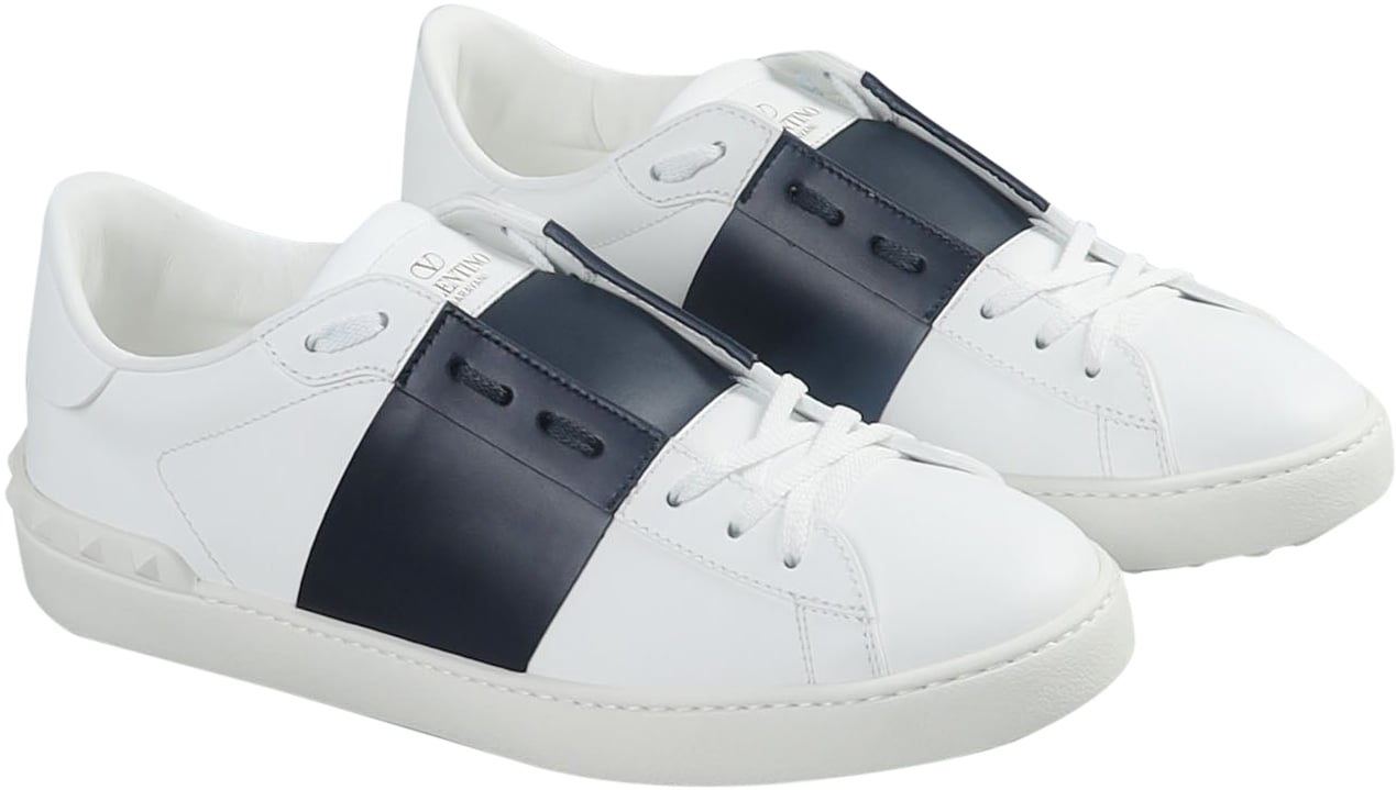 Valentino Open White Dessin Wit