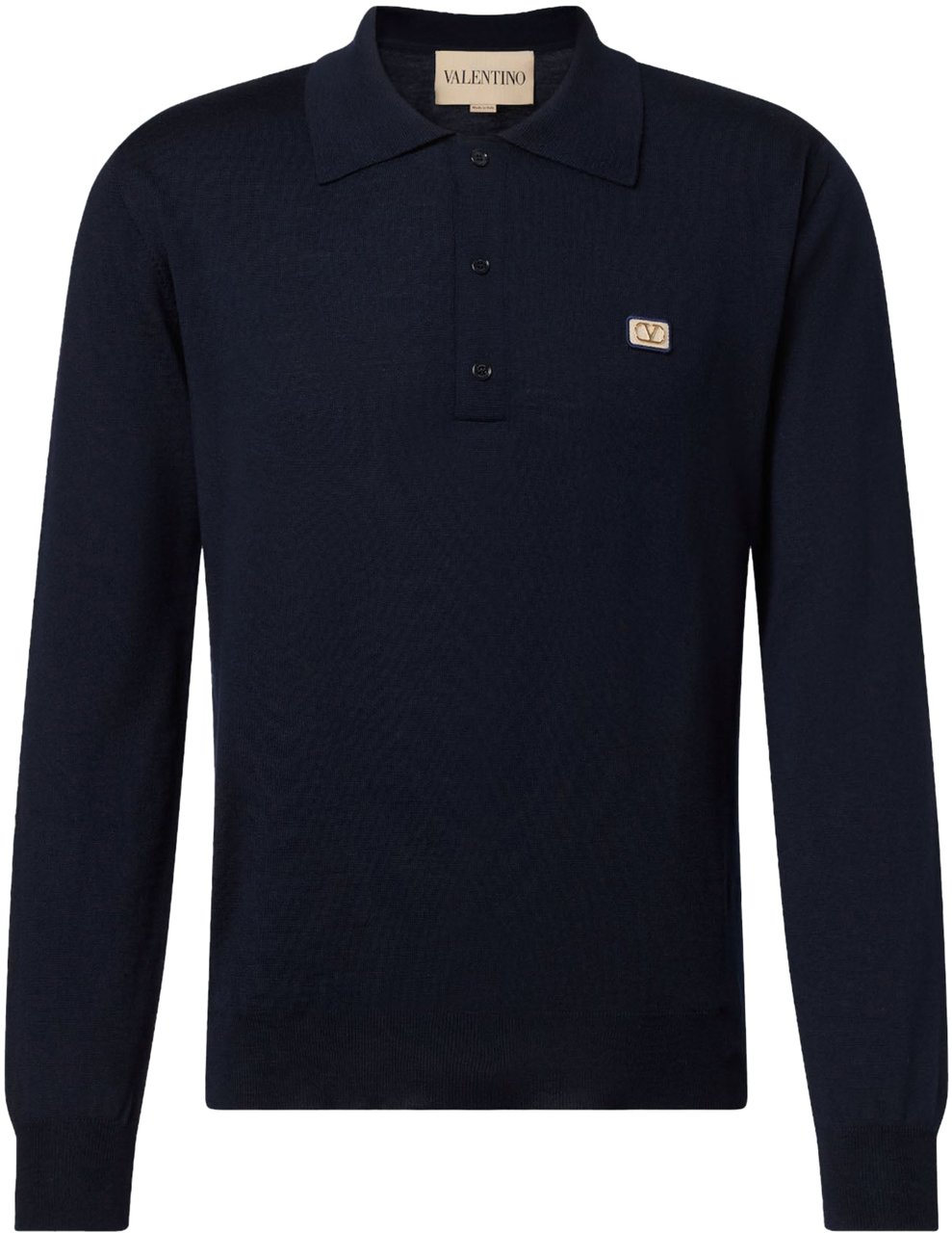 Valentino TRUI POLO VLOGO SIGNATURE MARINE Navy