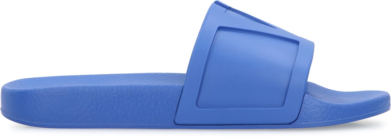 Valentino Coolside Rubber slides Blauw