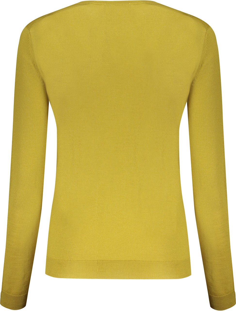 Valentino Long sleeve crew-neck sweater Geel
