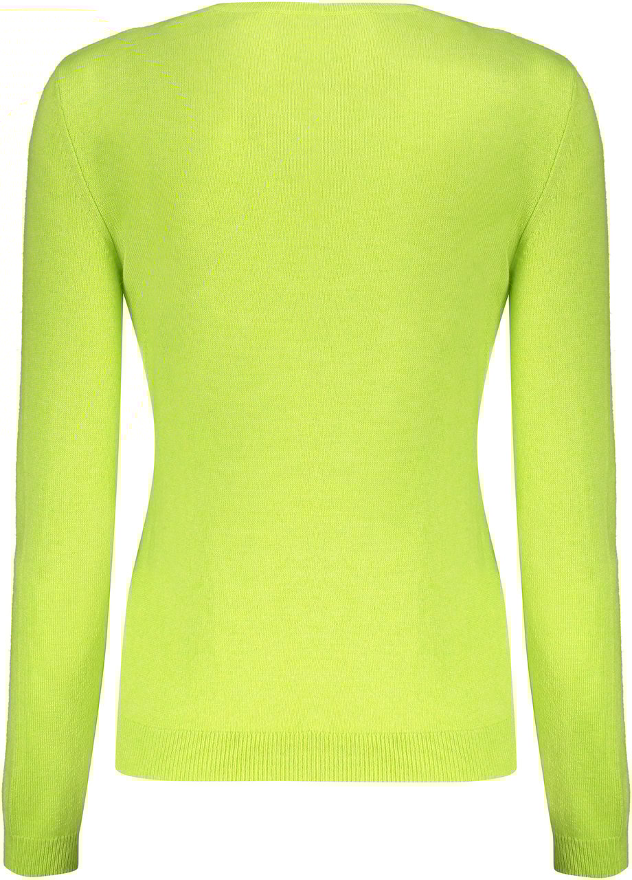 Valentino Long sleeve crew-neck sweater Groen