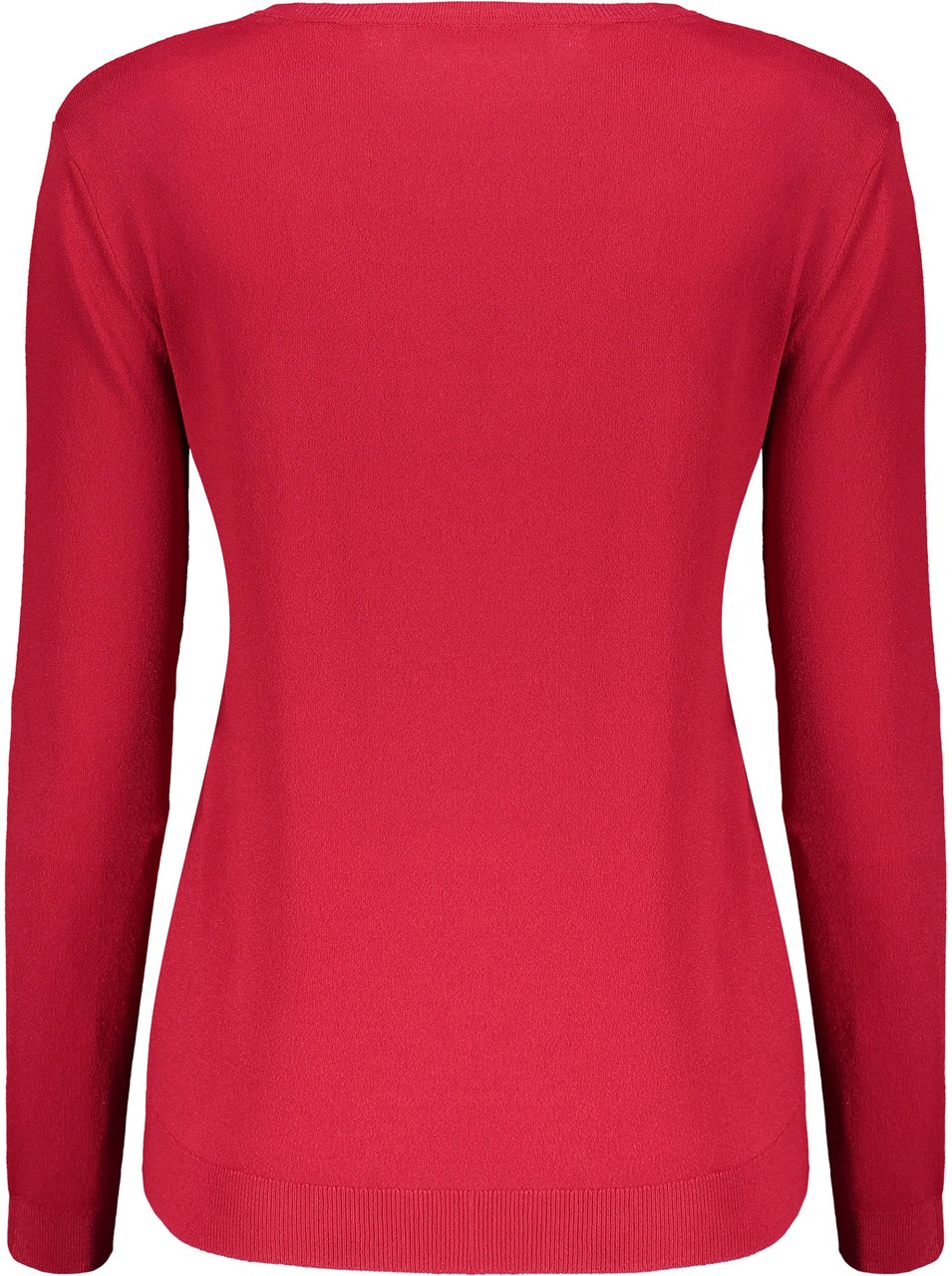 Valentino Long sleeve crew-neck sweater Rood