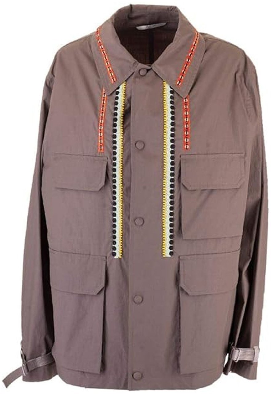 Valentino Valentino Cotton Jacket Bruin