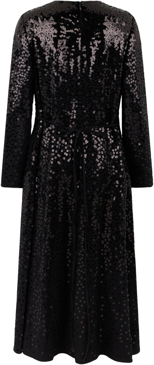 Valentino Dress with sequins Zwart