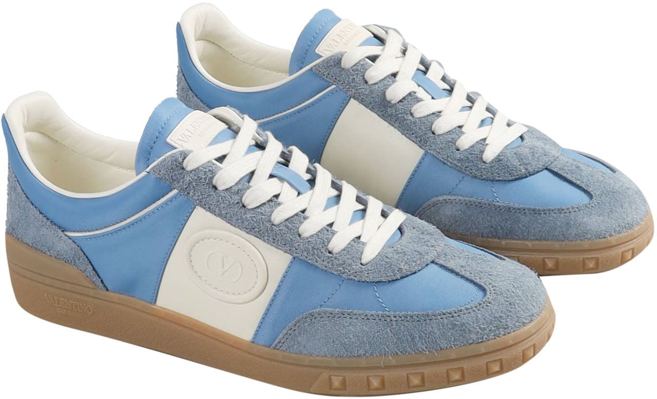 Valentino UPVILLAGE SNEAKERS Light Blue Blauw