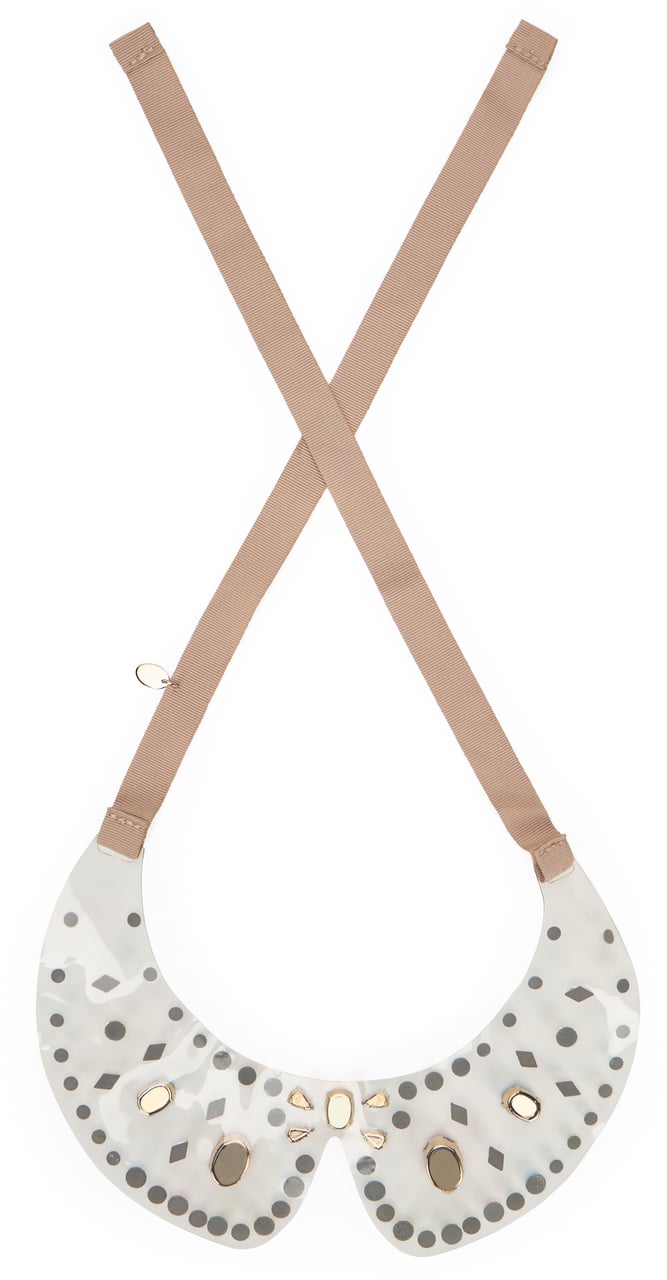 Valentino Modern necklace with elegant design and bright details. Neutraal