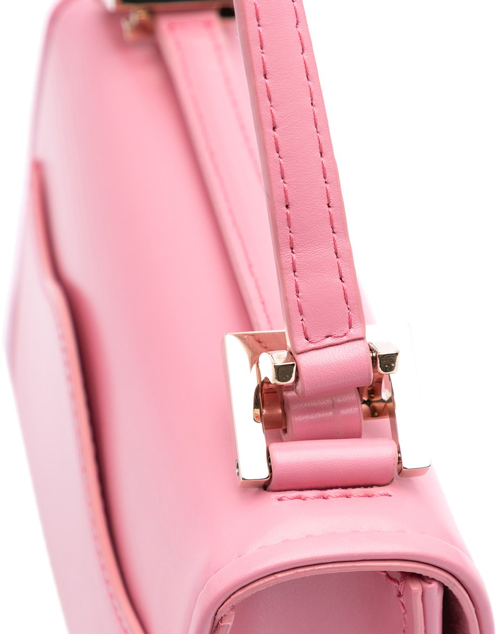 Valentino Small Leather VLogo Type Crossbody Roze