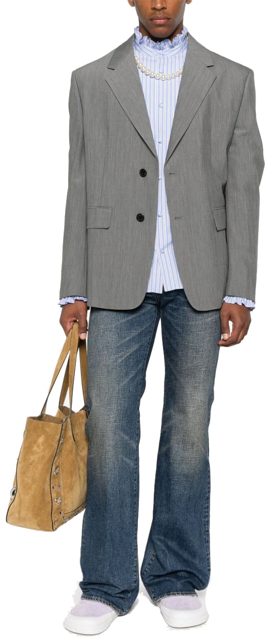 Valentino Shirts Clear Blue Blauw