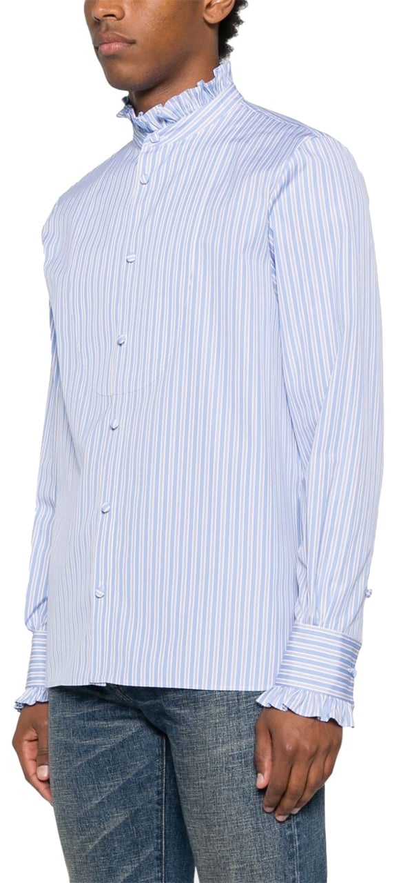 Valentino Shirts Clear Blue Blauw