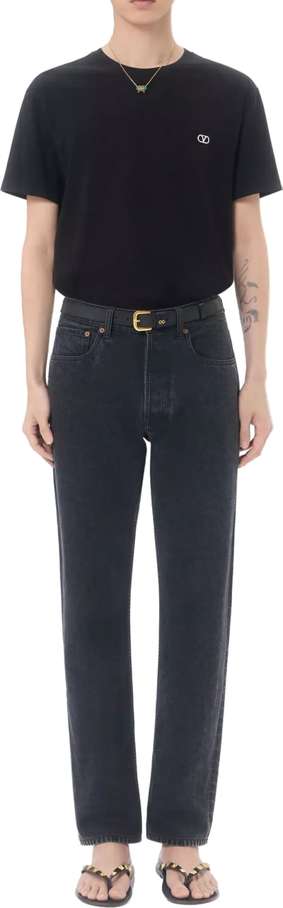 Valentino VLOGO SIGNATURE T-SHIRT Zwart