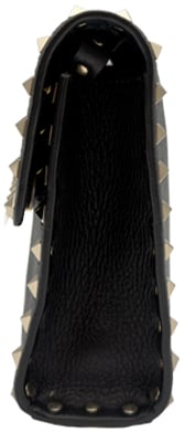 Valentino Valentino Rockstud Shoulder Bag - black Zwart