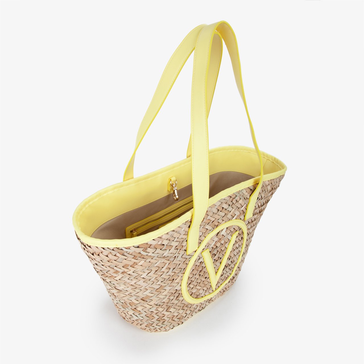 Valentino Bags - Tas - Geel Beige