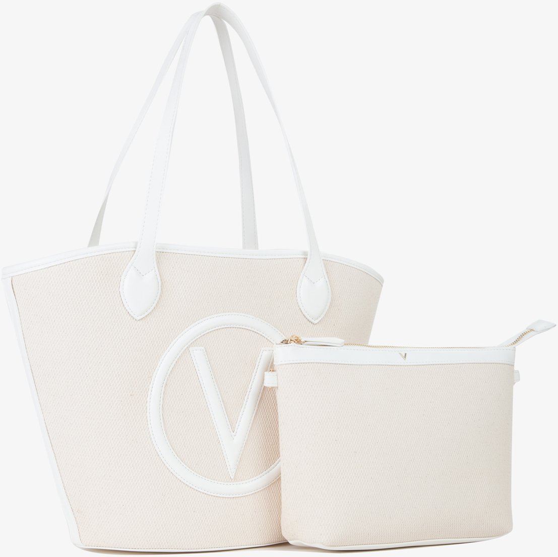 Valentino Bags - Tas - Wit Beige