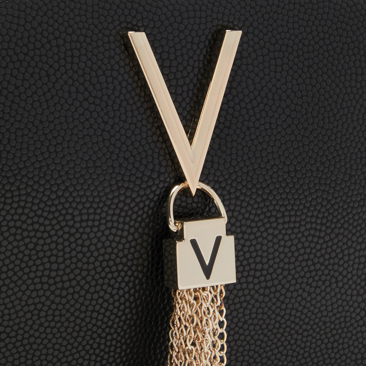 Valentino Divina Kunstleer Crossbody Tas Goud