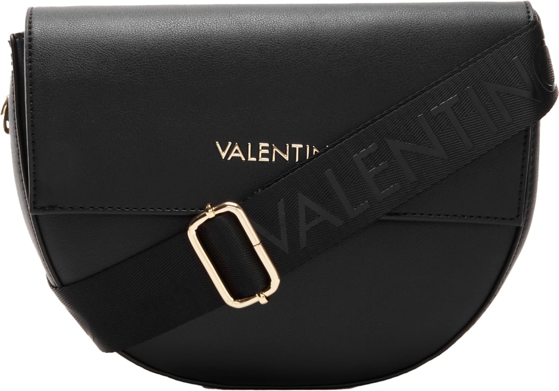 Valentino Bigs Kunstleer Schoudertas Zwart