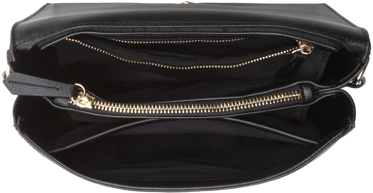 Valentino Bigs Kunstleer Schoudertas Zwart