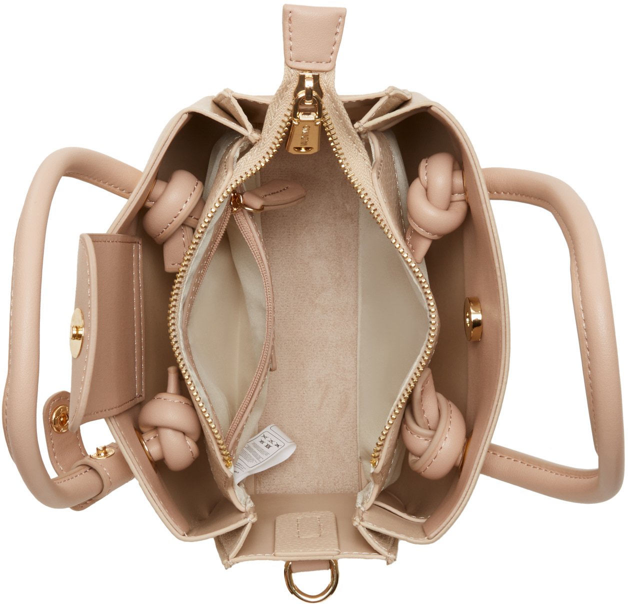 Valentino ALEXIA Kunstleer Handtas Beige