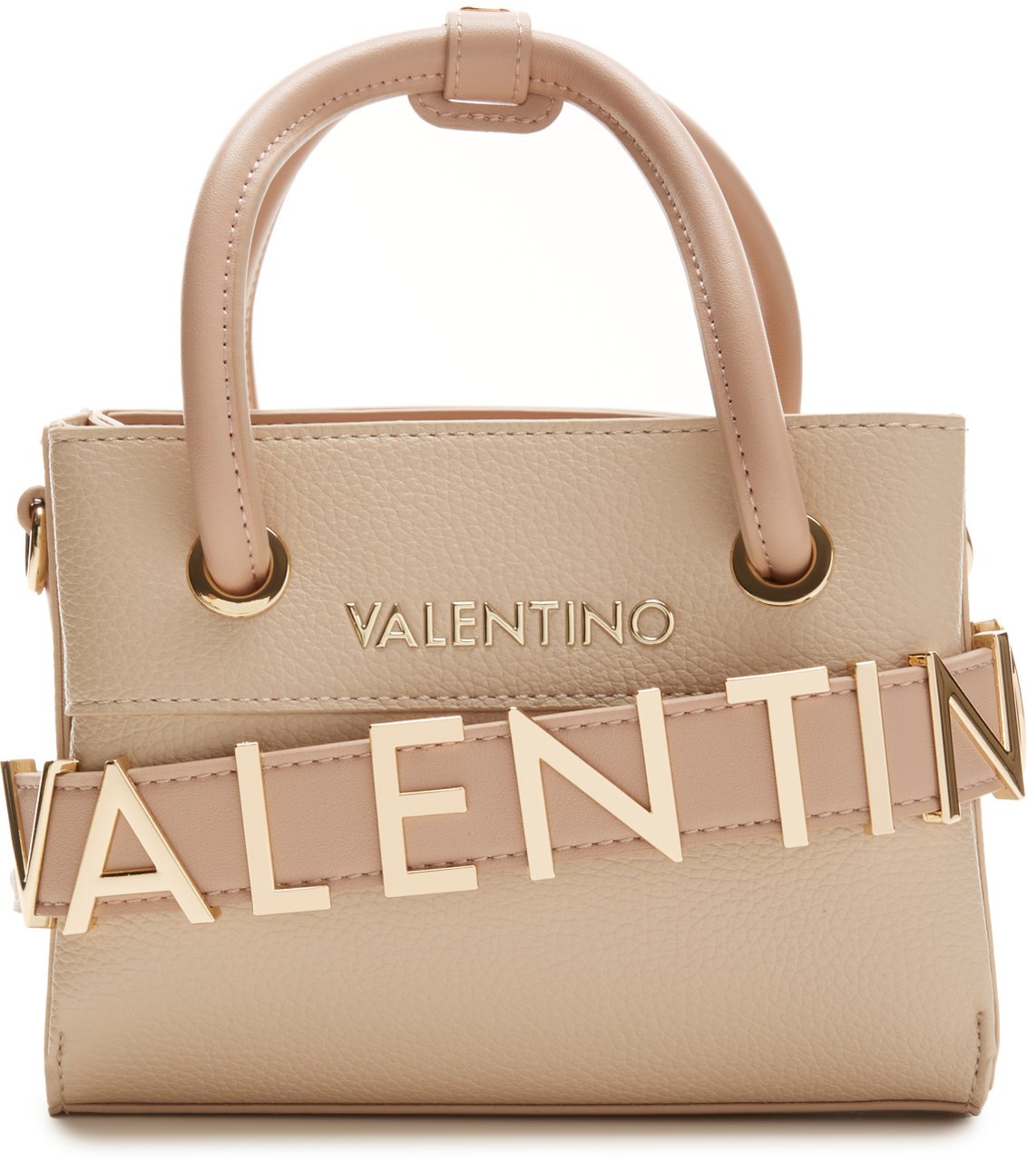 Valentino ALEXIA Kunstleer Handtas Beige