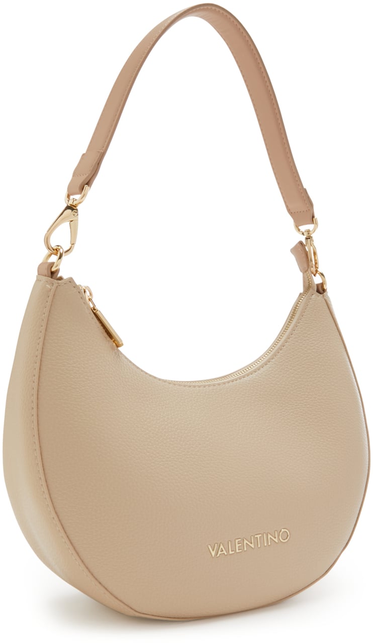 Valentino Alexia Kunstleer Schoudertas Beige