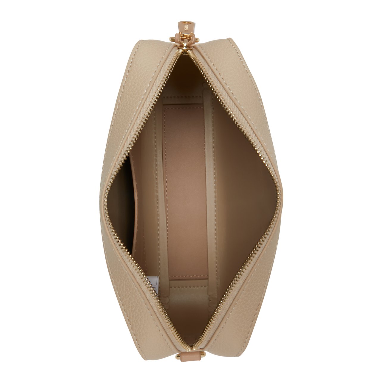 Valentino Alexia Kunstleer Crossbody Tas Beige