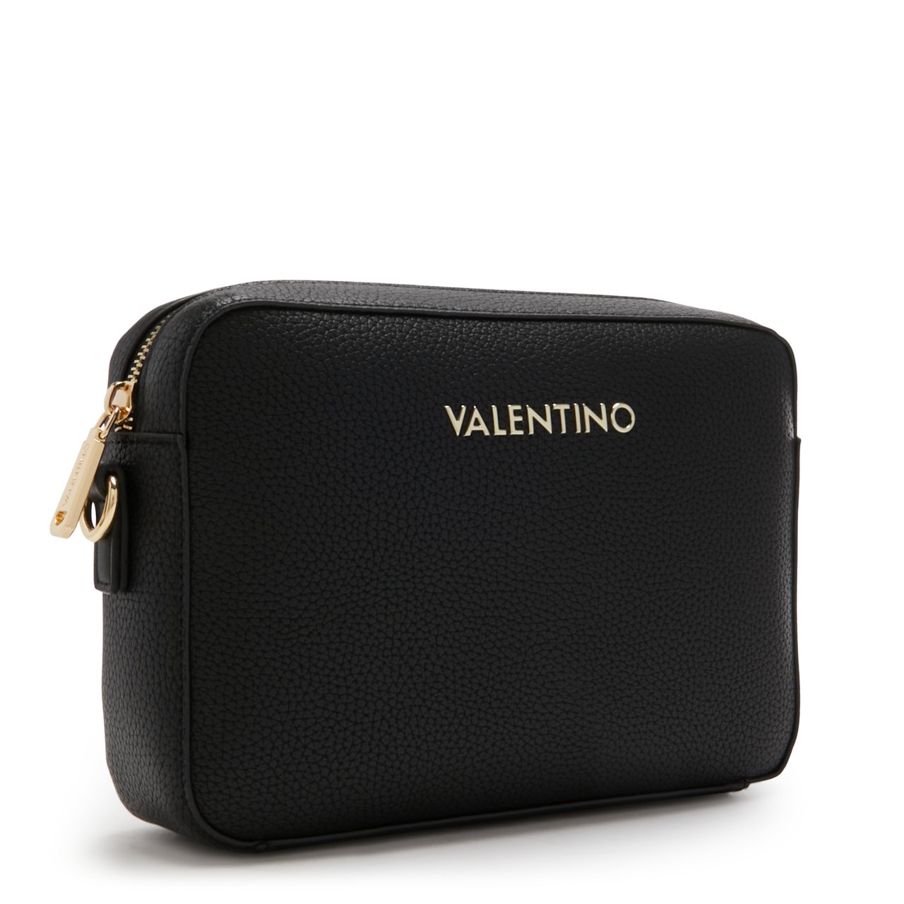 Valentino Alexia Kunstleer Crossbody Tas Zwart