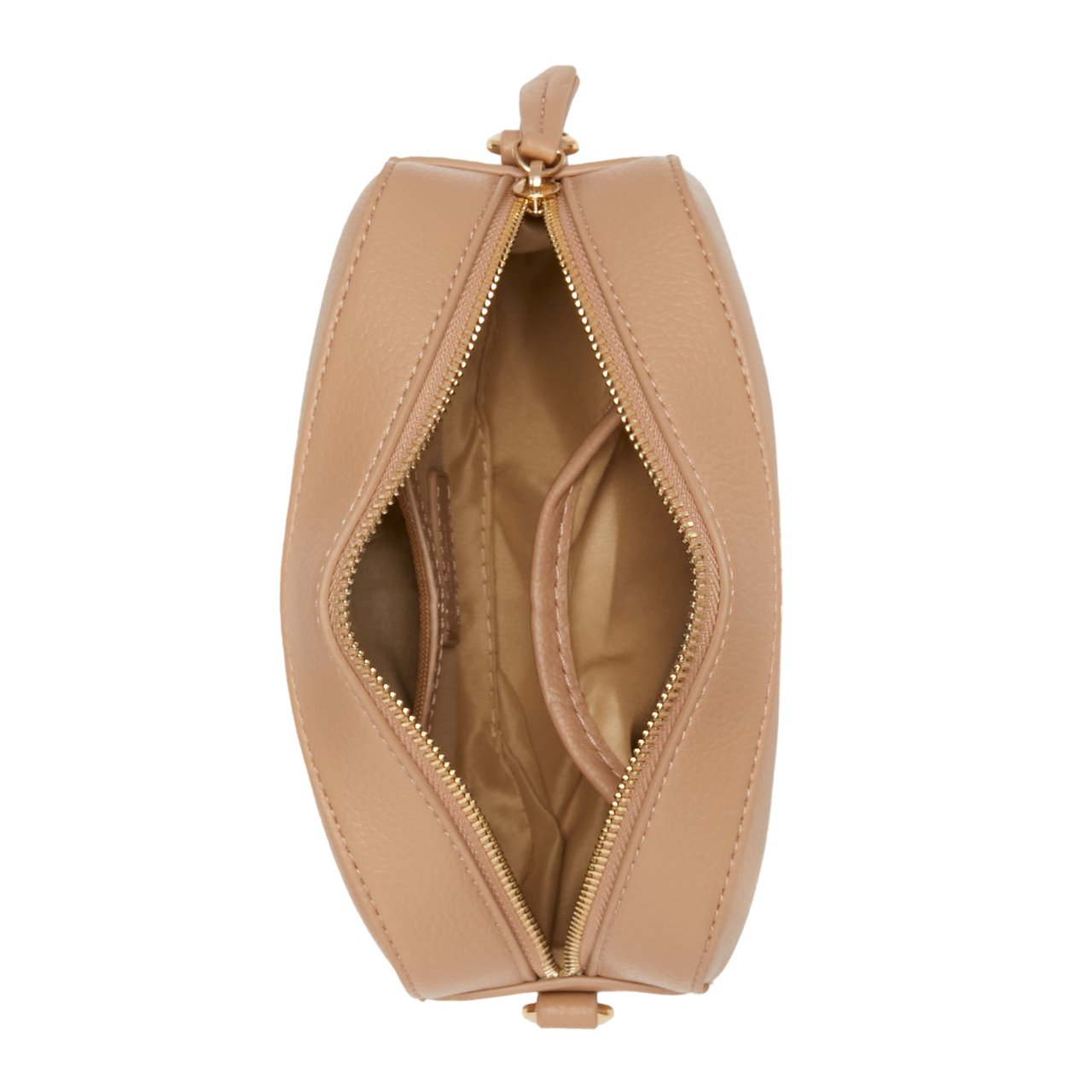 Valentino Special Martu Kunstleer Crossbody Tas Beige