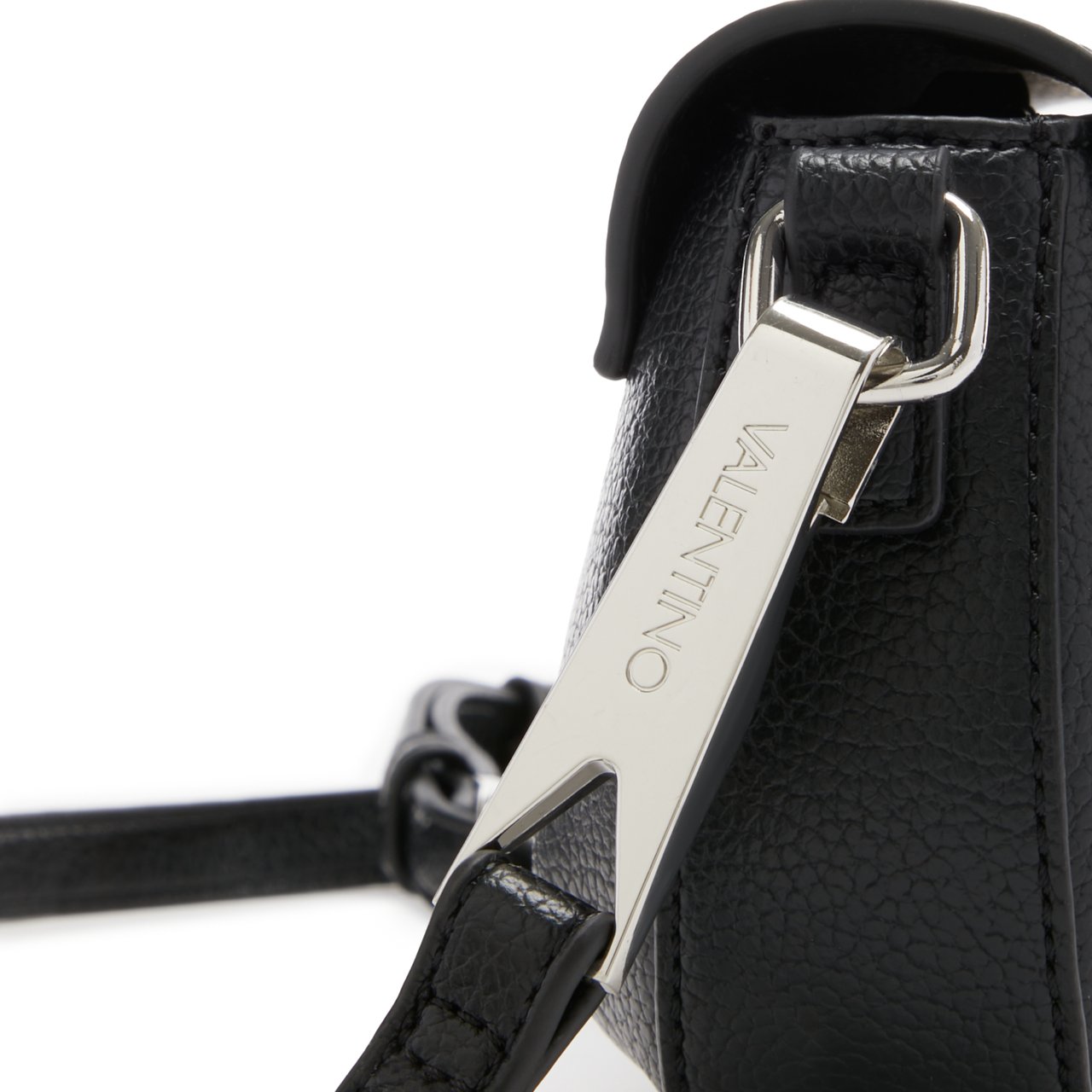 Valentino Conscious Re Kunstleer Crossbody Tas Zwart