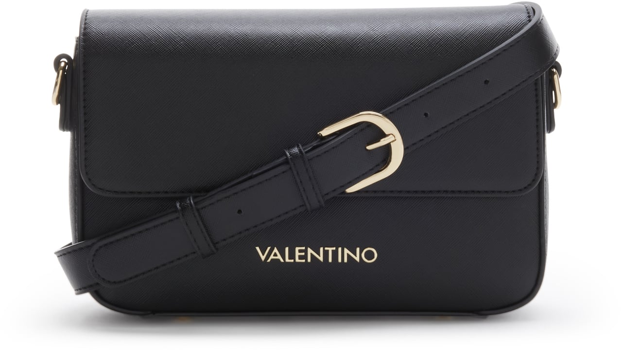 Valentino Zero Re Kunstleer Schoudertas Zwart