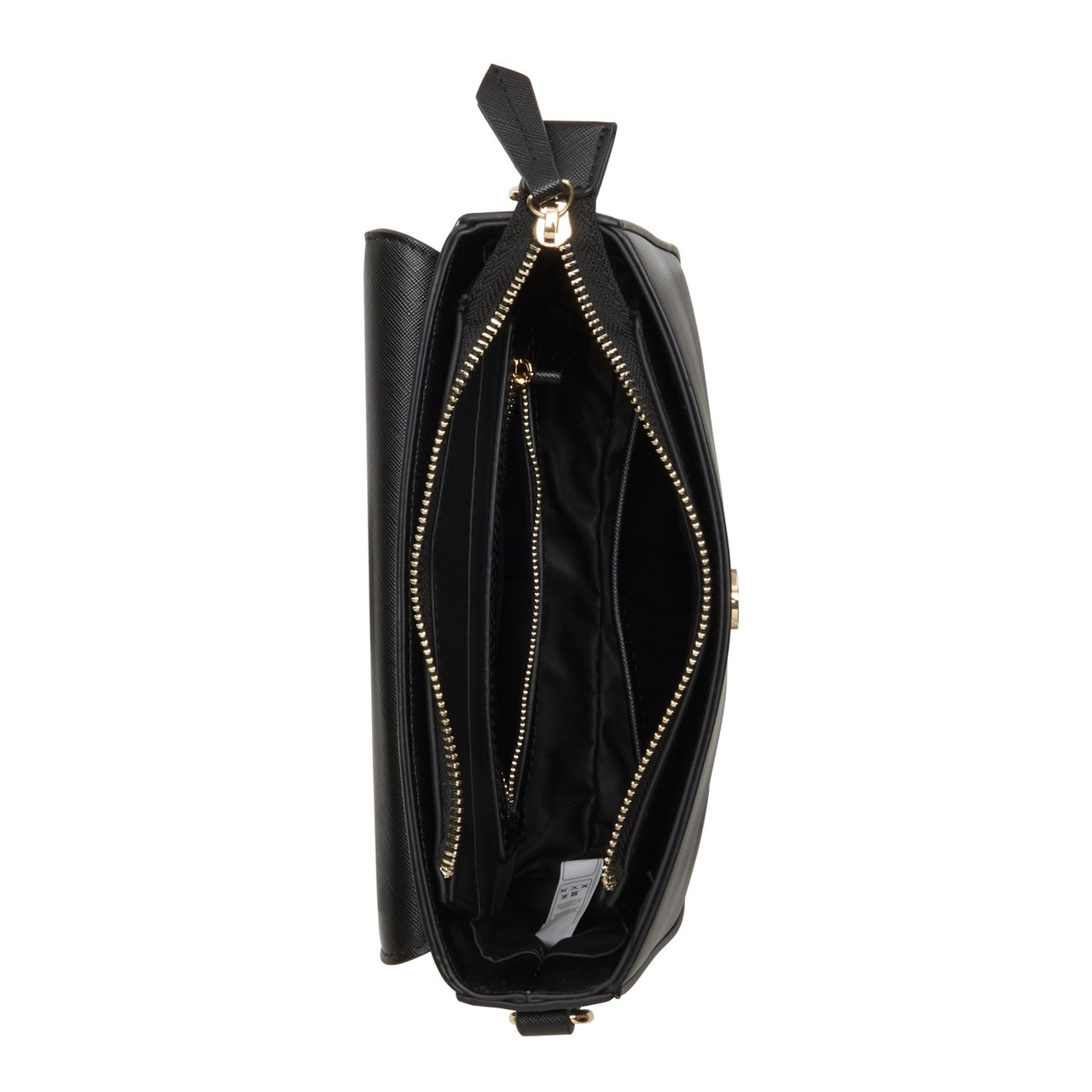 Valentino Zero Re Kunstleer Schoudertas Zwart