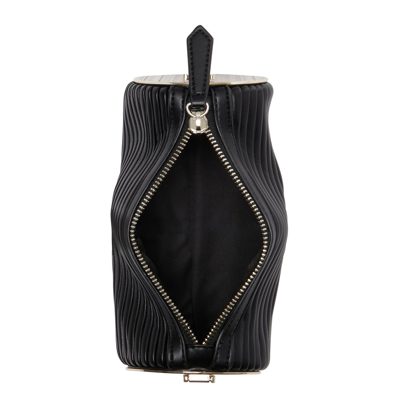 Valentino FPinkn Kunstleer Crossbody Tas Zwart