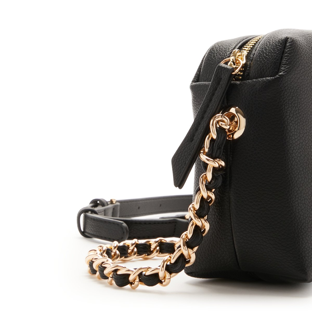 Valentino Arcadia Kunstleer Crossbody Tas Zwart