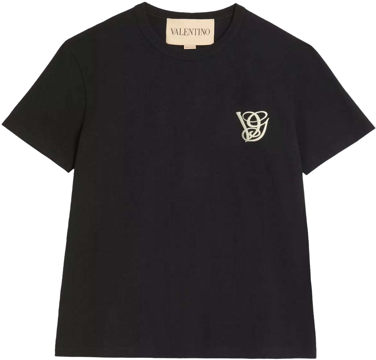 Valentino VG LOGO T-SHIRT Black Zwart
