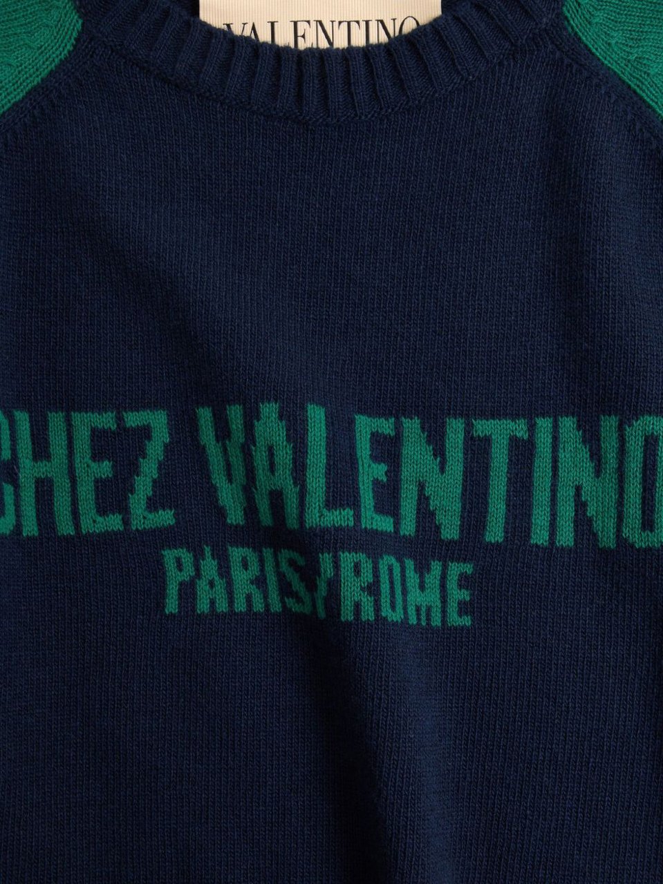Valentino Sweaters Blue Blauw