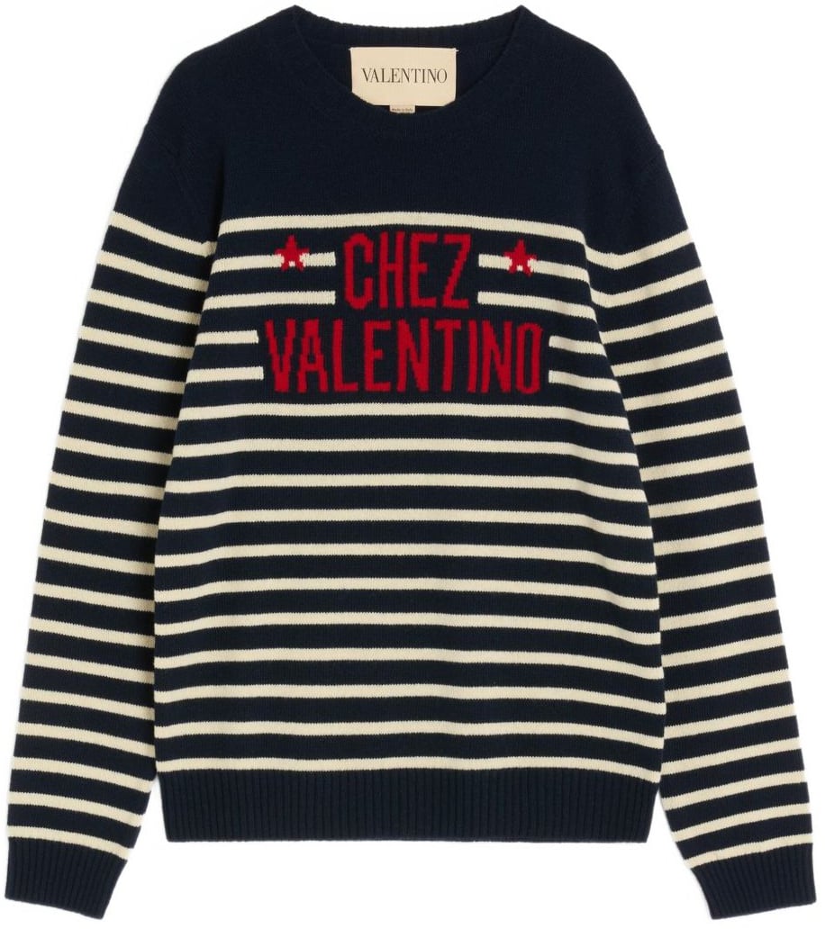 Valentino Sweaters Blue Blauw