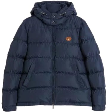 Valentino Vlogo Signature Down Jacket Zwart