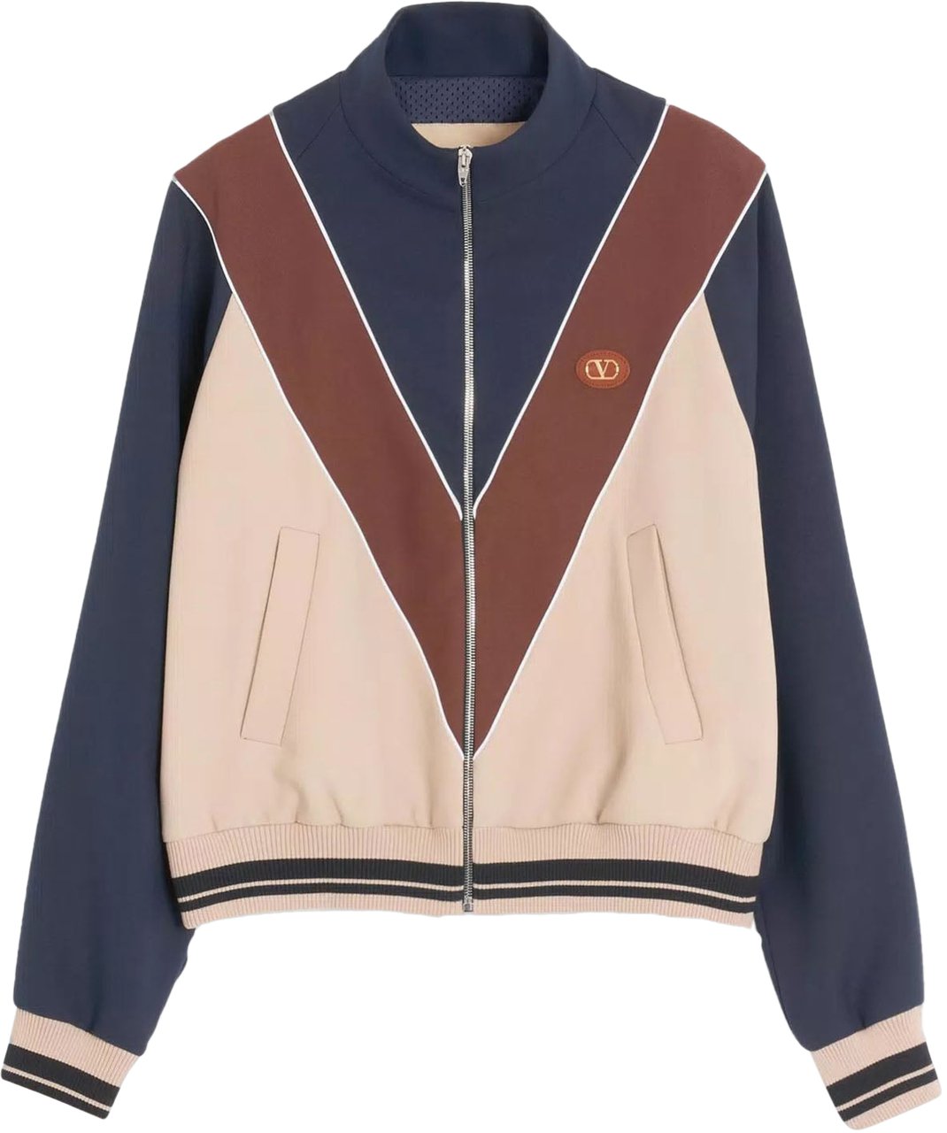 Valentino Vlogo Signature Navy Dessin Blauw