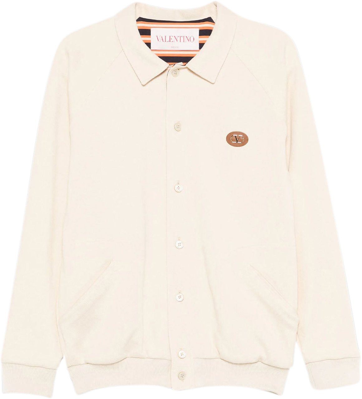 Valentino Vlogo Signature Off White Wit