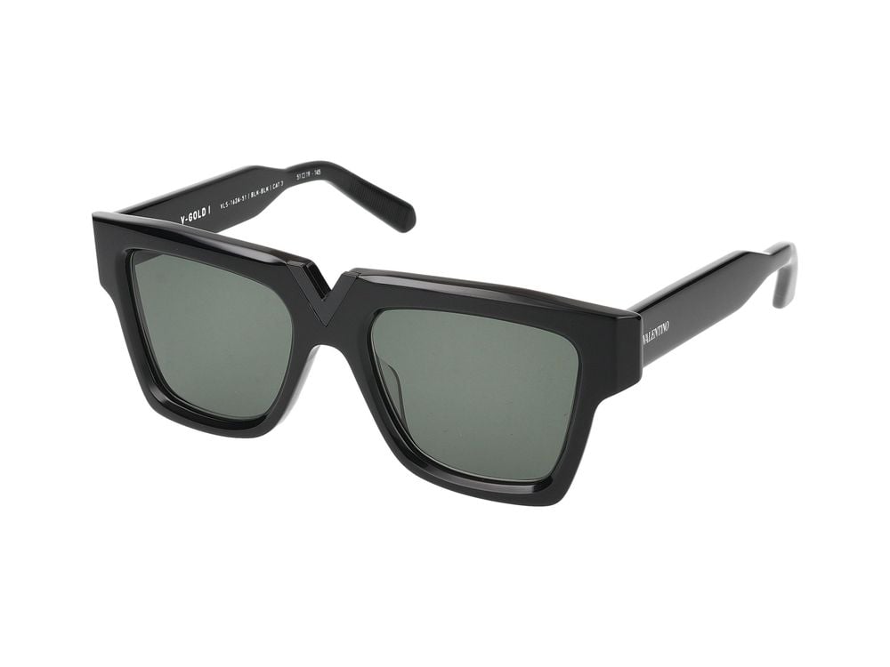 Valentino Sunglasses Valentino VLS-162A-51_V - GOLD - I BLK - BLK 51/19/145 Grijs