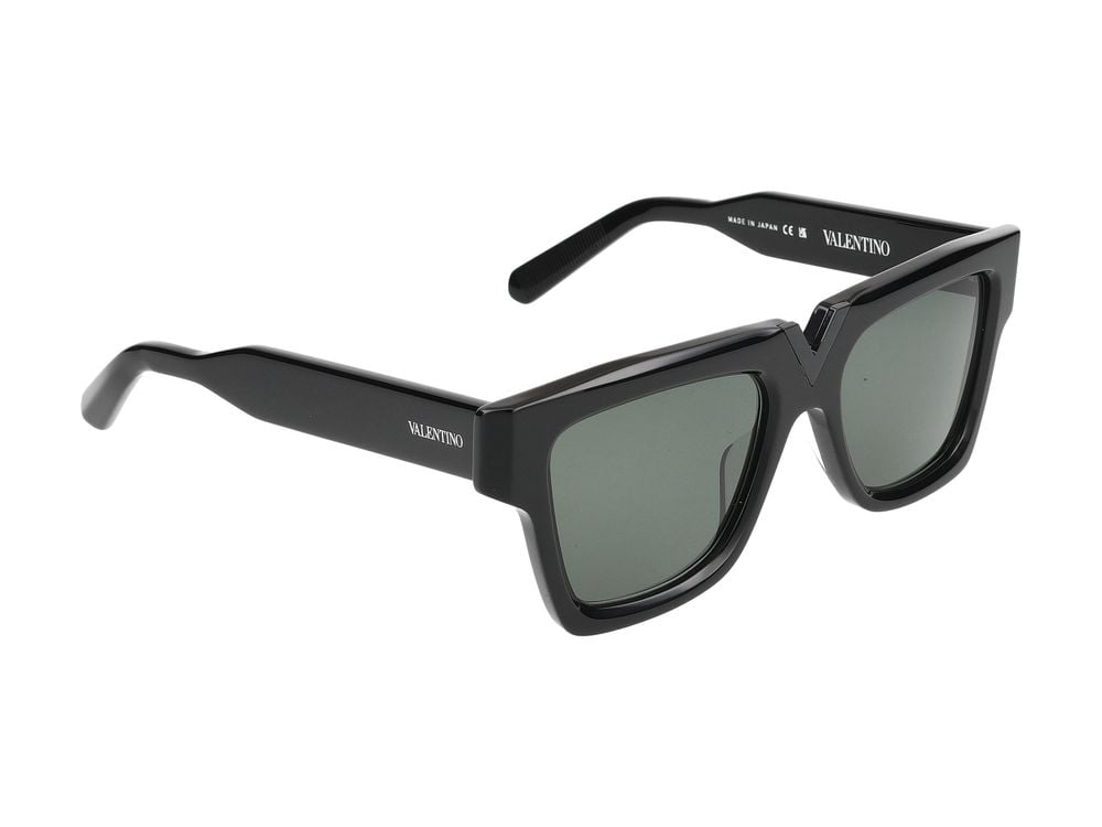 Valentino Sunglasses Valentino VLS-162A-51_V - GOLD - I BLK - BLK 51/19/145 Grijs