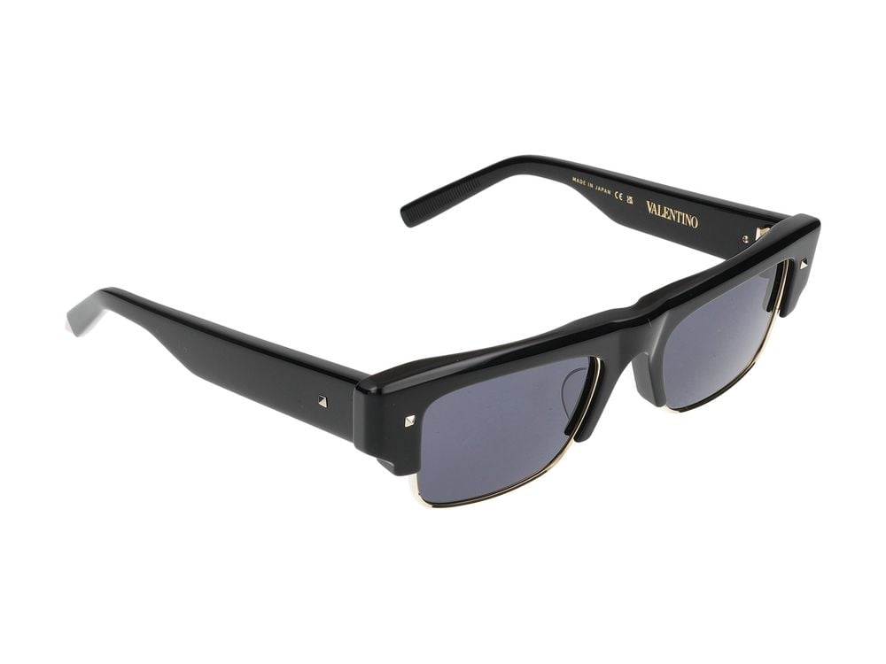 Valentino Sunglasses Valentino VLS-164A-52_XI BLK - GLD 52/19/145 Grijs