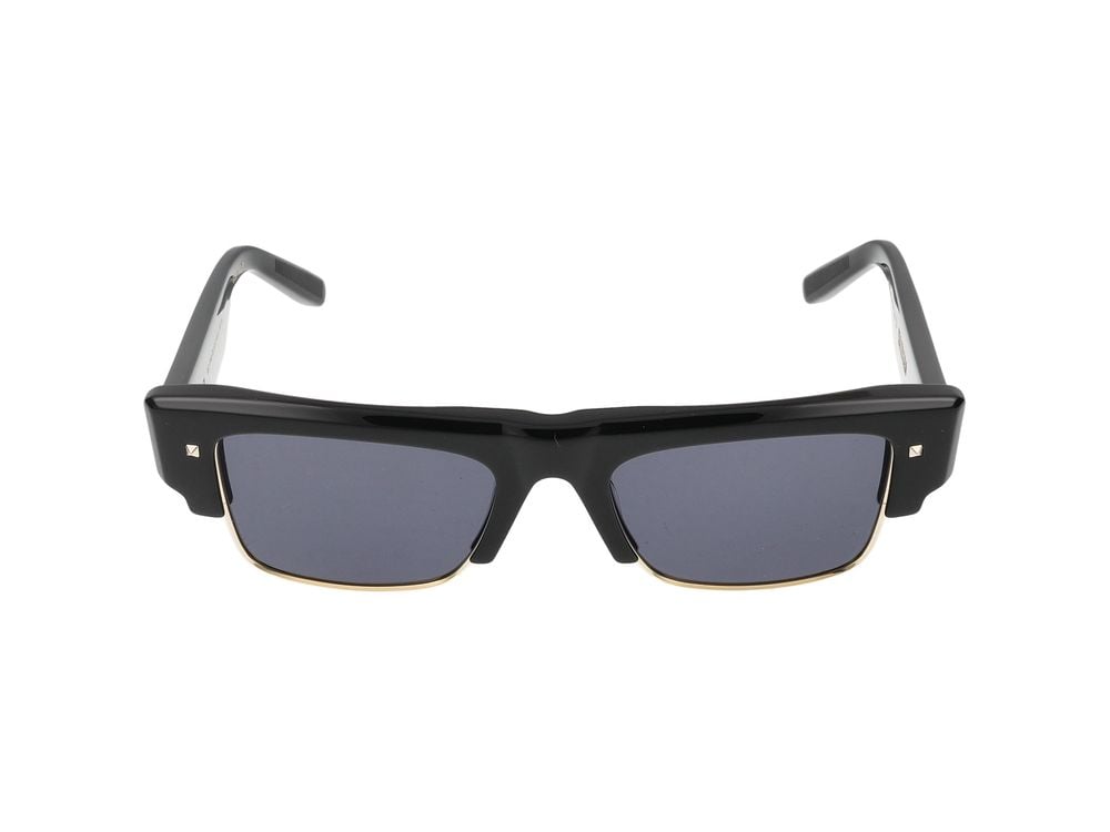 Valentino Sunglasses Valentino VLS-164A-52_XI BLK - GLD 52/19/145 Grijs